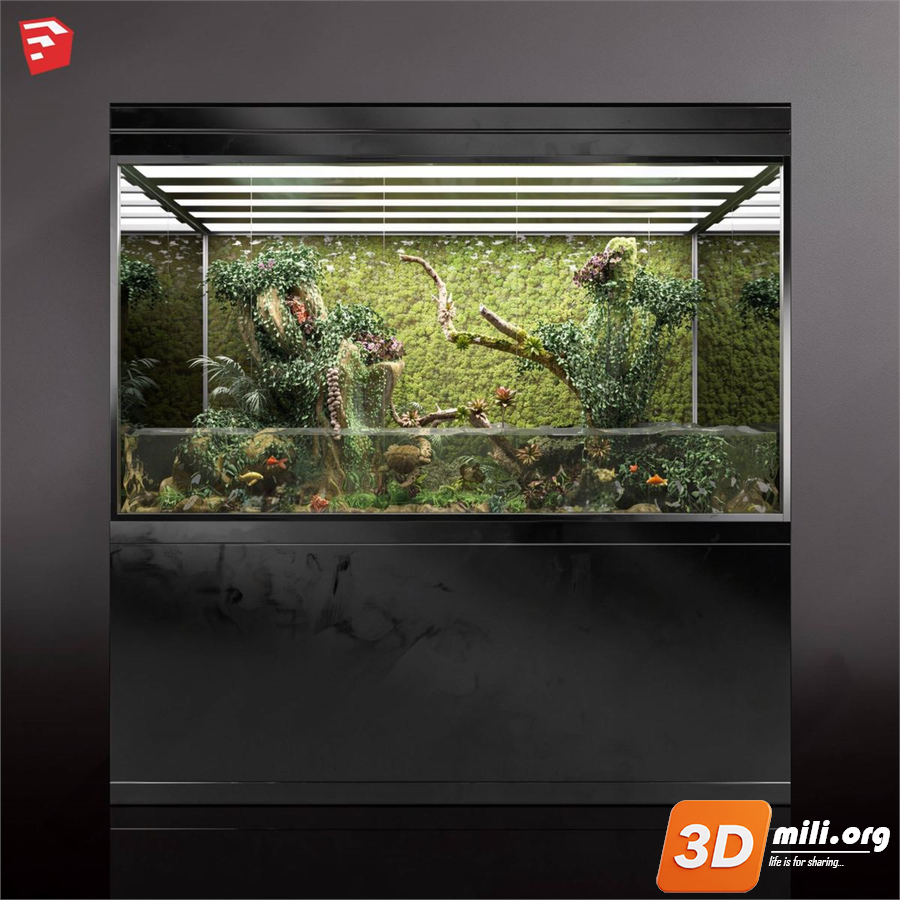 Aquarium Skp Files 